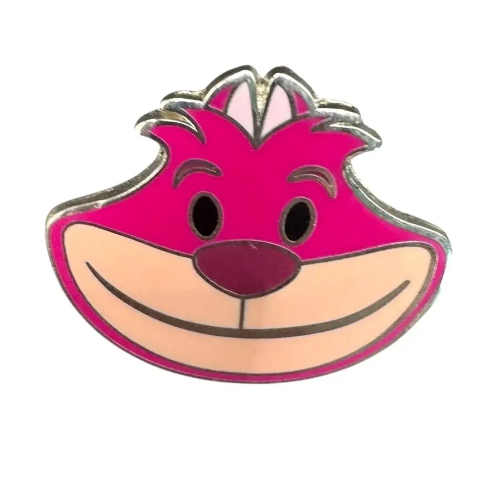 Disney Emoji Blitz Alice in Wonderland Cheshire Cat Smile Disney Trading Pin